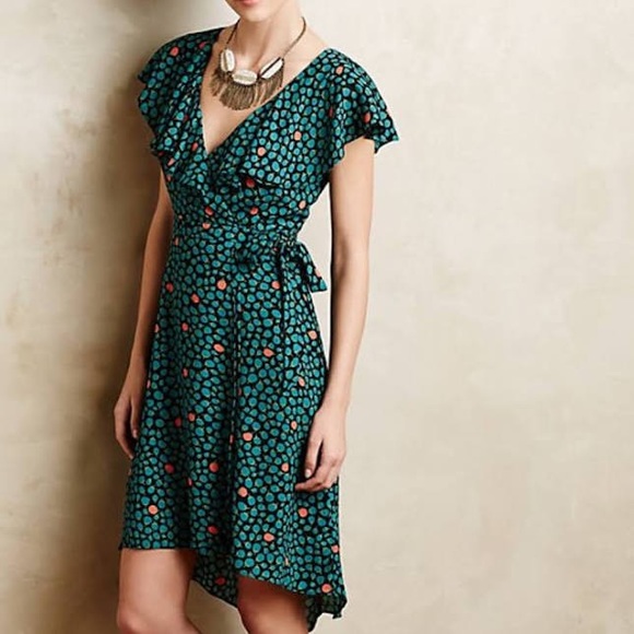 Anthropologie Dresses & Skirts - Anthropologie HD in Paris Wrap Dress